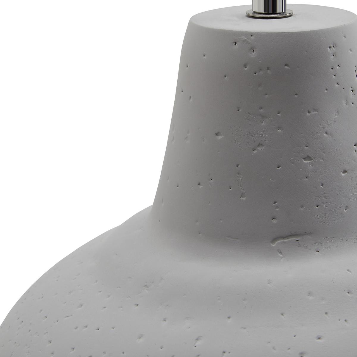 Hängeleuchte Madita max. 42 Watt - Grau, MODERN, Stein (30/123cm) - Bessagi Home