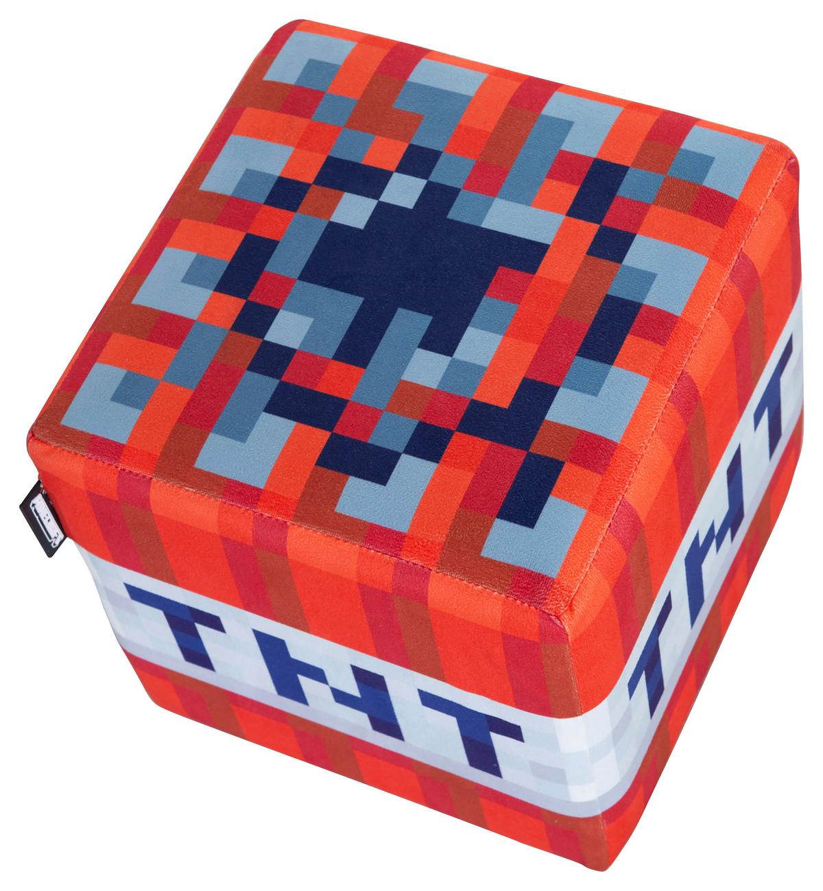 Sitzbox Minecraft 2er-Set ca. 35x35x35 cm - Multicolor, MODERN, Textil (35/35/35cm) - Minecraft