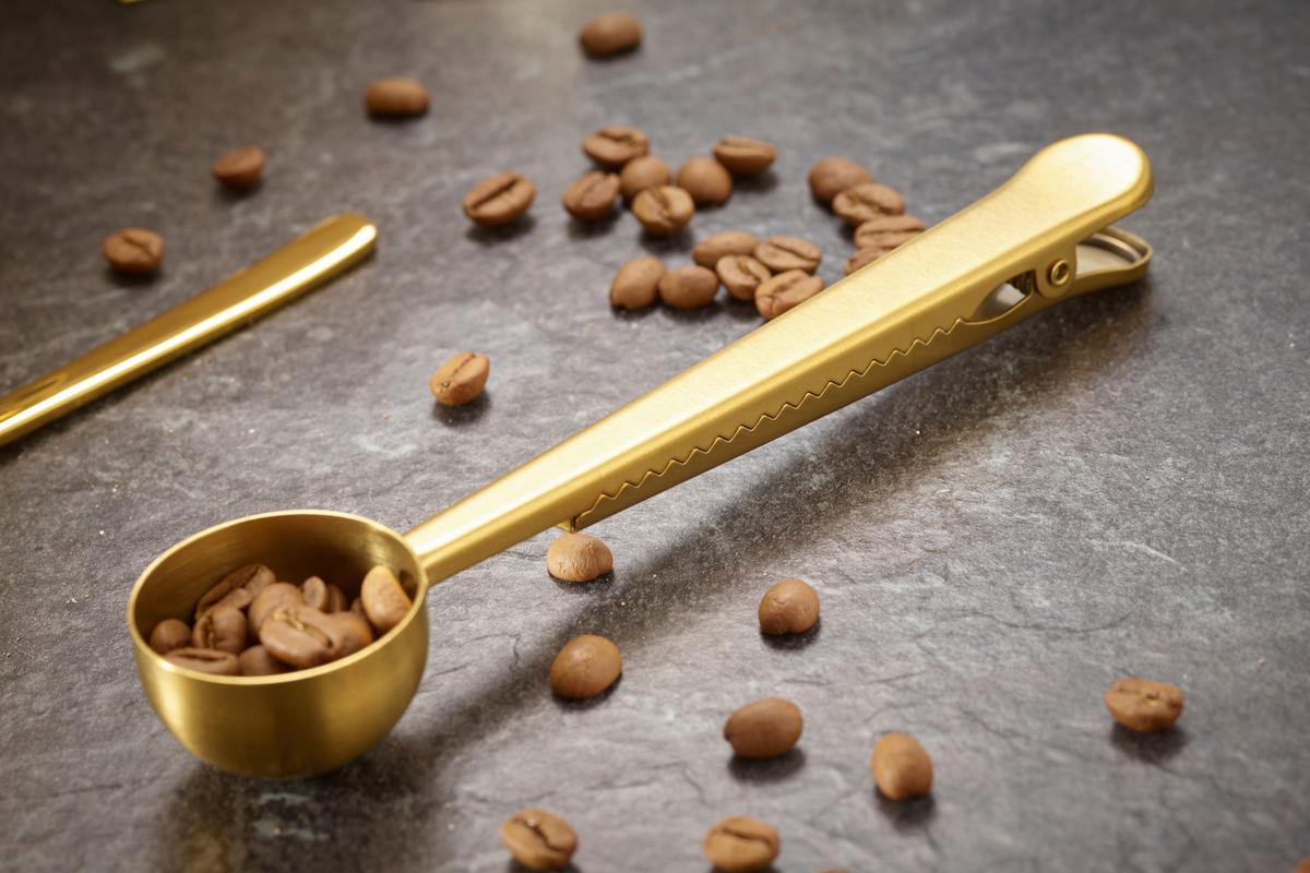 Kaffeeset Cosme in Goldfarben, 23-teilig - Goldfarben, Basics, Metall - Echtwerk