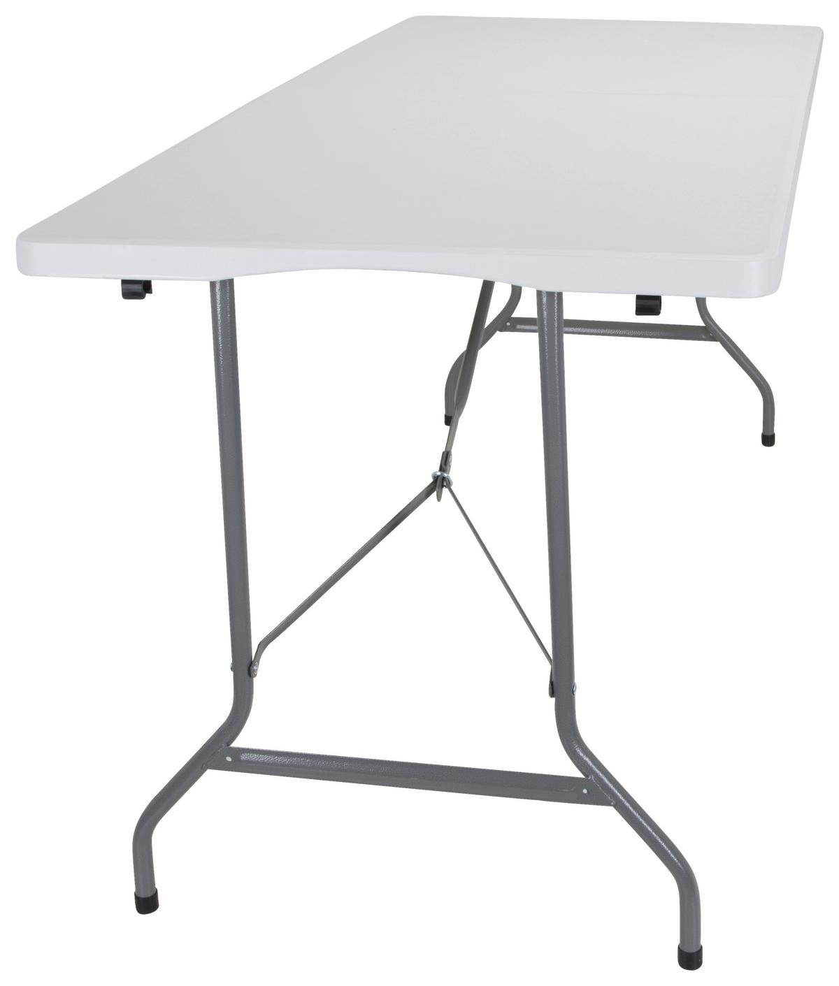 Pisalna Miza Easy Up Multi Ii, Bela - srebrne barve/bela, Moderno, kovina/umetna masa (70/152/74cm) - MID.YOU