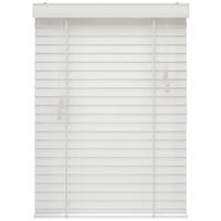 Jalousie Venetian Weiß ca. 90x130cm - Weiß, Natur, Holz (90/130cm)
