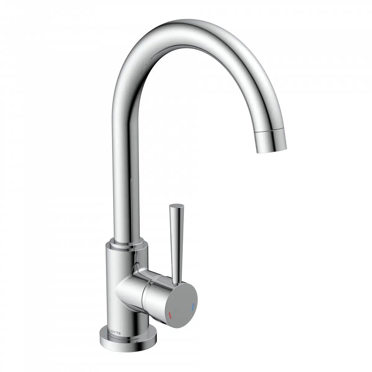 Küchenarmatur Cornwall in Chromfarben - Chromfarben, Trend, Kunststoff/Metall (6,0/32,5/22,5cm) - Schütte