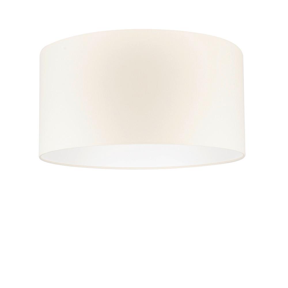 Leuchtenschirm Chints Creme - Creme, Basics, Textil/Metall (50/50/25cm)