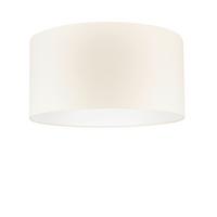 Leuchtenschirm Chints Creme - Creme, Basics, Textil/Metall (50/50/25cm)