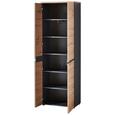 Dulap Pentru Hol Memphis - culoare lemn stejar/grafit, Modern, compozit lemnos (65/197/38cm) - Modern Living Dulap Pentru Hol Memphis - culoare lemn stejar/grafit, Modern, compozit lemnos (65/197/38cm) - Modern Living