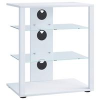 Stojalo Za Tv Folas, Bela - črna/bela, Basics, umetna masa/leseni material (60/70/41cm) - MID.YOU