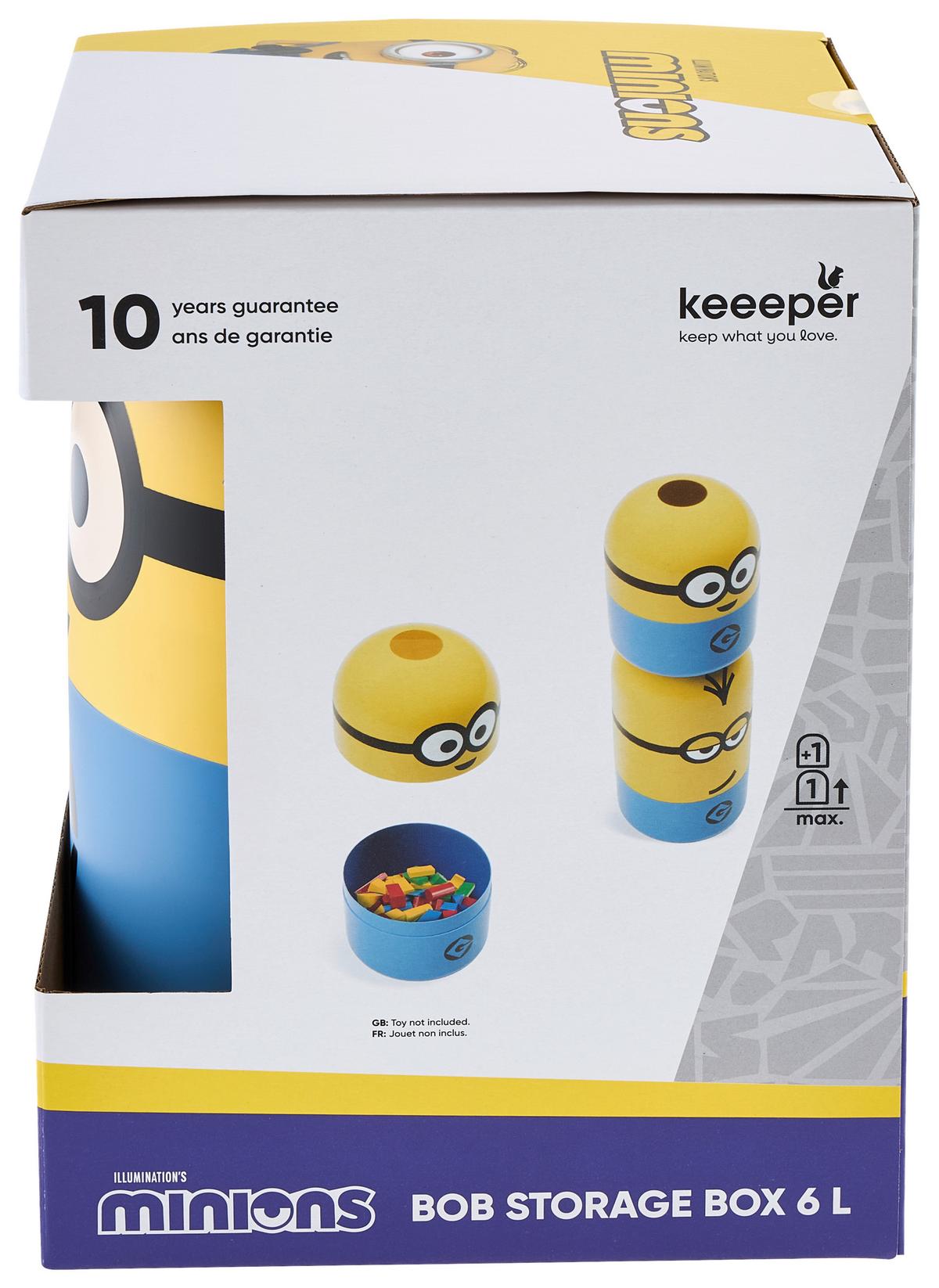 Škatla Za Shranjevanje Minions - Bob - Ca. 6l - rumena, Konvencionalno, umetna masa (20/25.5cm)