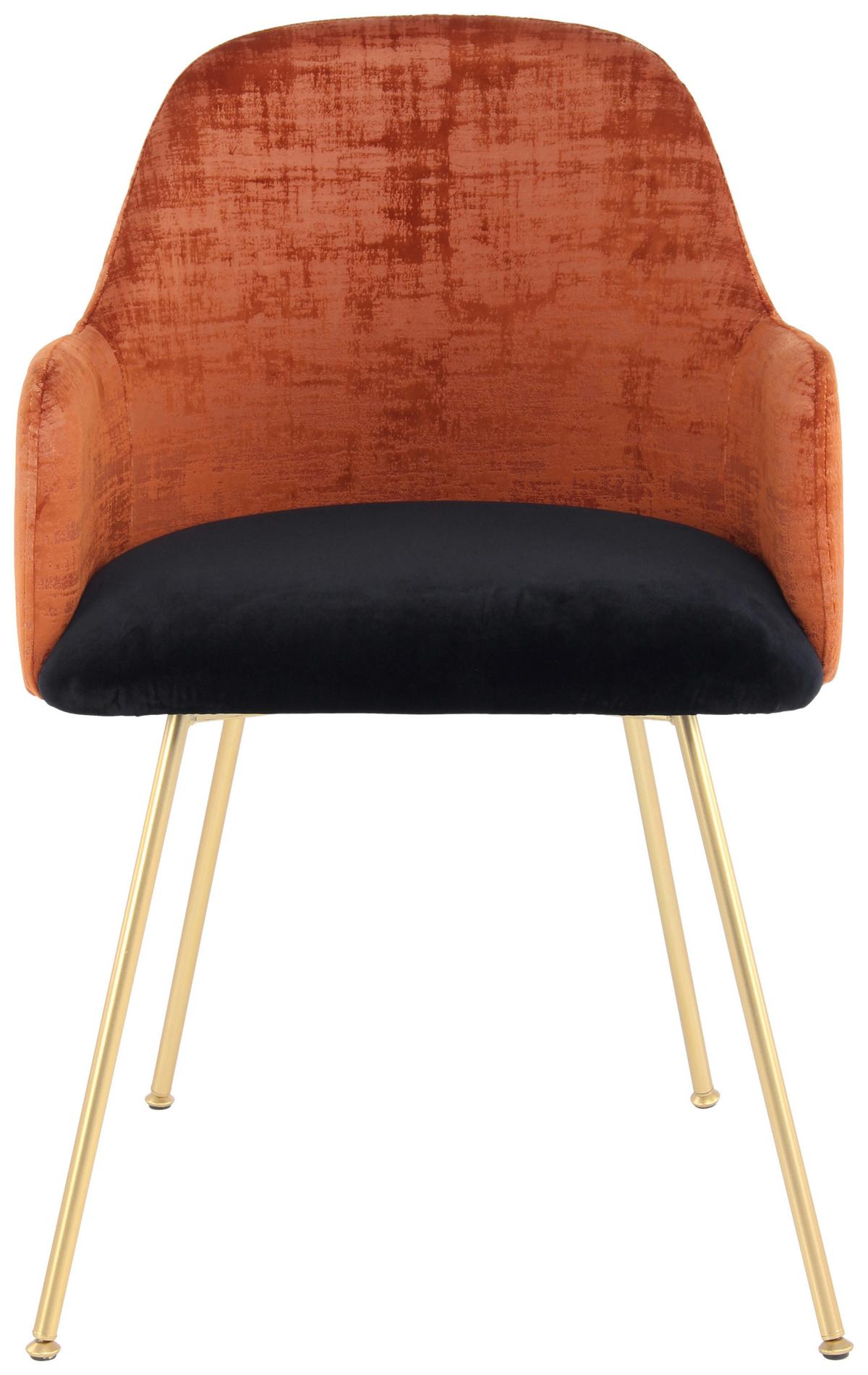 Karosszék Richard 525 - aranyszínű, Design, műanyag/fa (53cm) - Kayoom