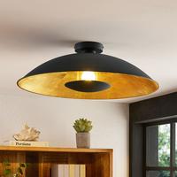 LAMPA SUFITOWA CRAWLEY *SBM* - czarny/kolor złoty, Design, metal (60/20cm) - Marama