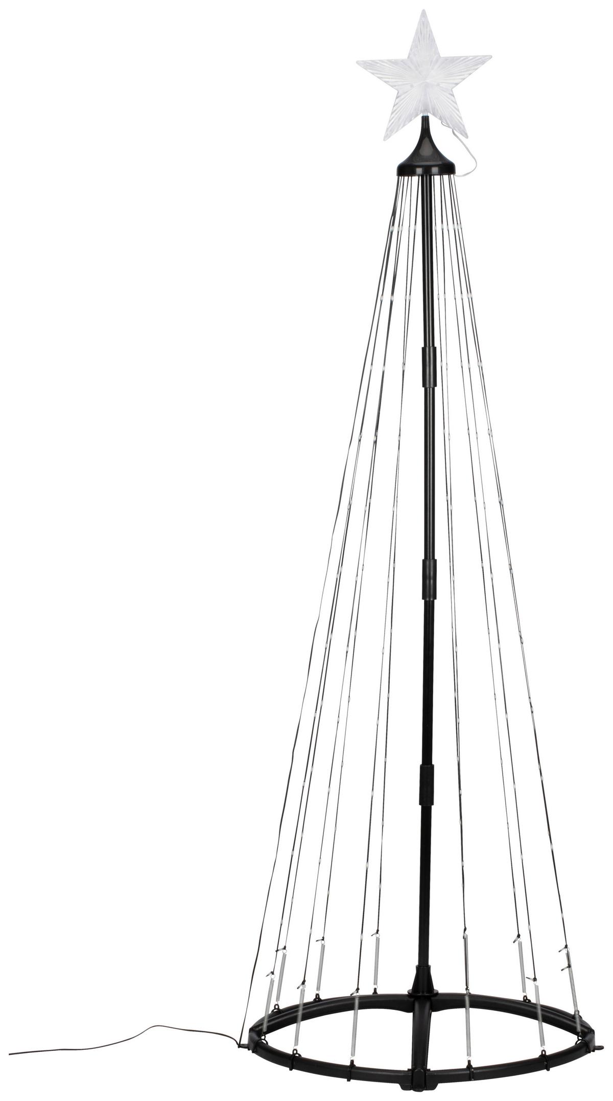 LED-Dekoleuchte Eran Schwarz max. 3,6 Watt - Schwarz, MODERN, Kunststoff/Metall (150cm) - Mömax