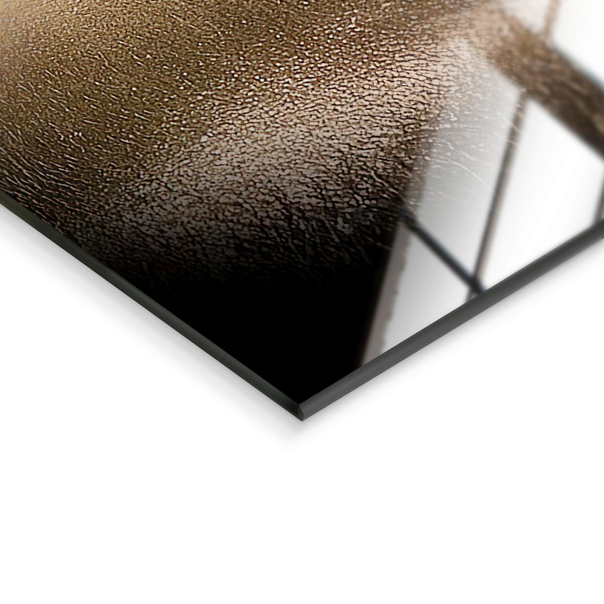 Glasbild Multicolor ca. 120x80cm - Multicolor, Basics, Glas/Papier (120/80cm)