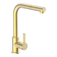 Küchenarmatur Sistant Oslo Goldfarben - Goldfarben, Basics, Metall (32,5cm) - Sistant