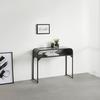 KONSOL FLORENZ -EXKLUSIV- - svart, Modern, metall/trämaterial (90/75/35cm) - Mömax