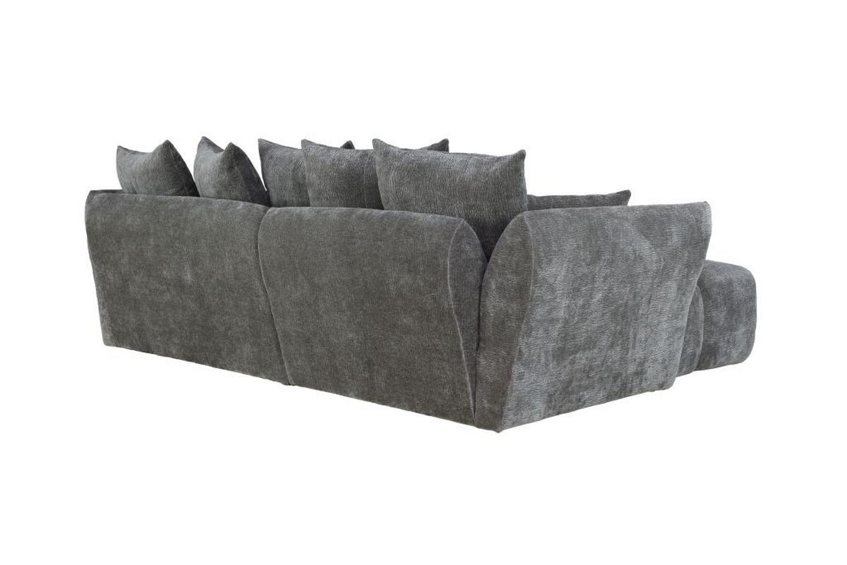 Coltar CAMMELIO - gri, Modern, textil (296/75-95/189cm) - Mömax