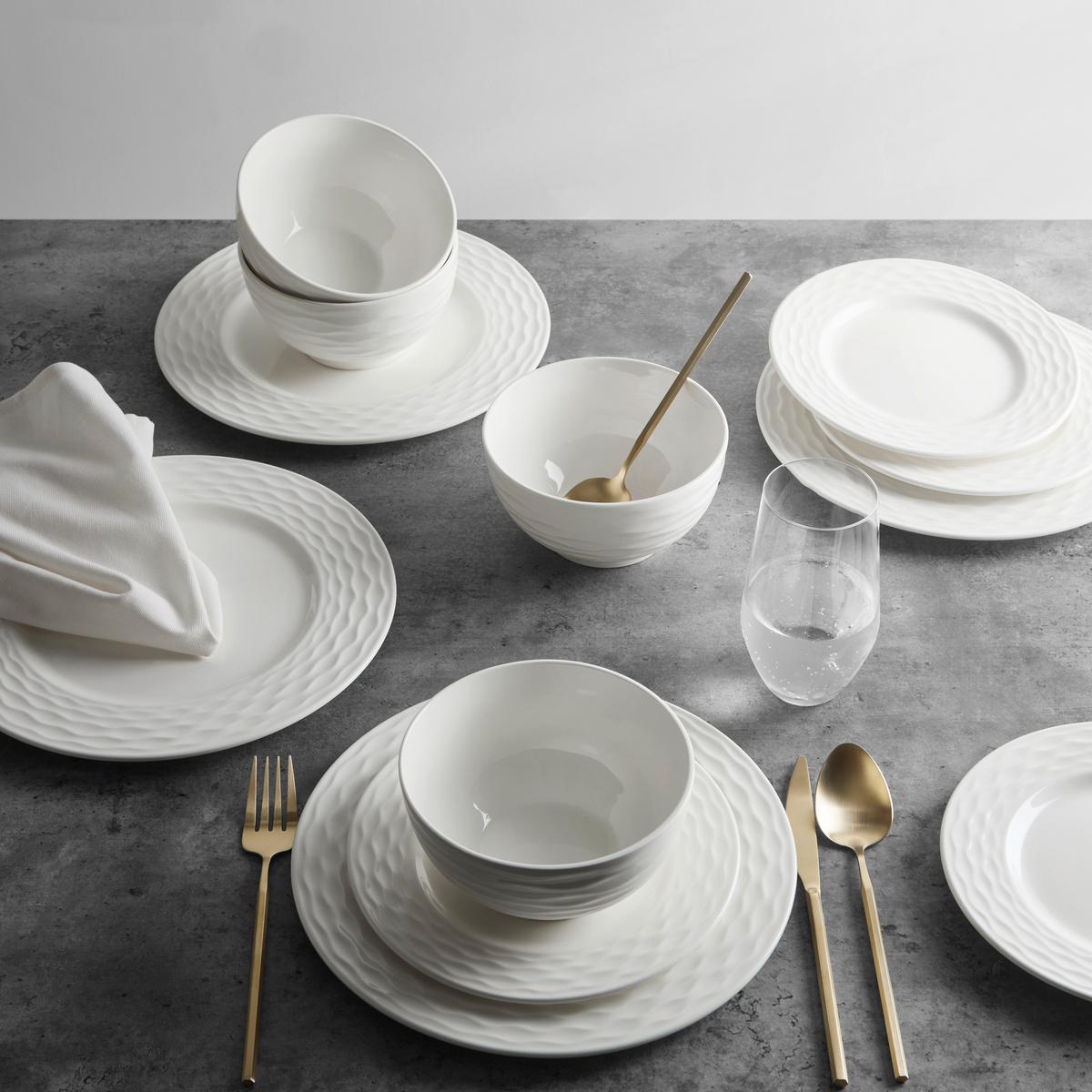 Servis 12/1 Selina - bijela, Konvencionalno, keramika - Mömax