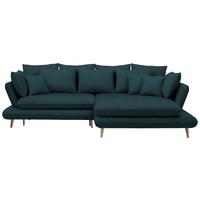 Coltar MONTE - verde închis, Romantik / Landhaus, lemn/textil (283/181cm) - Based