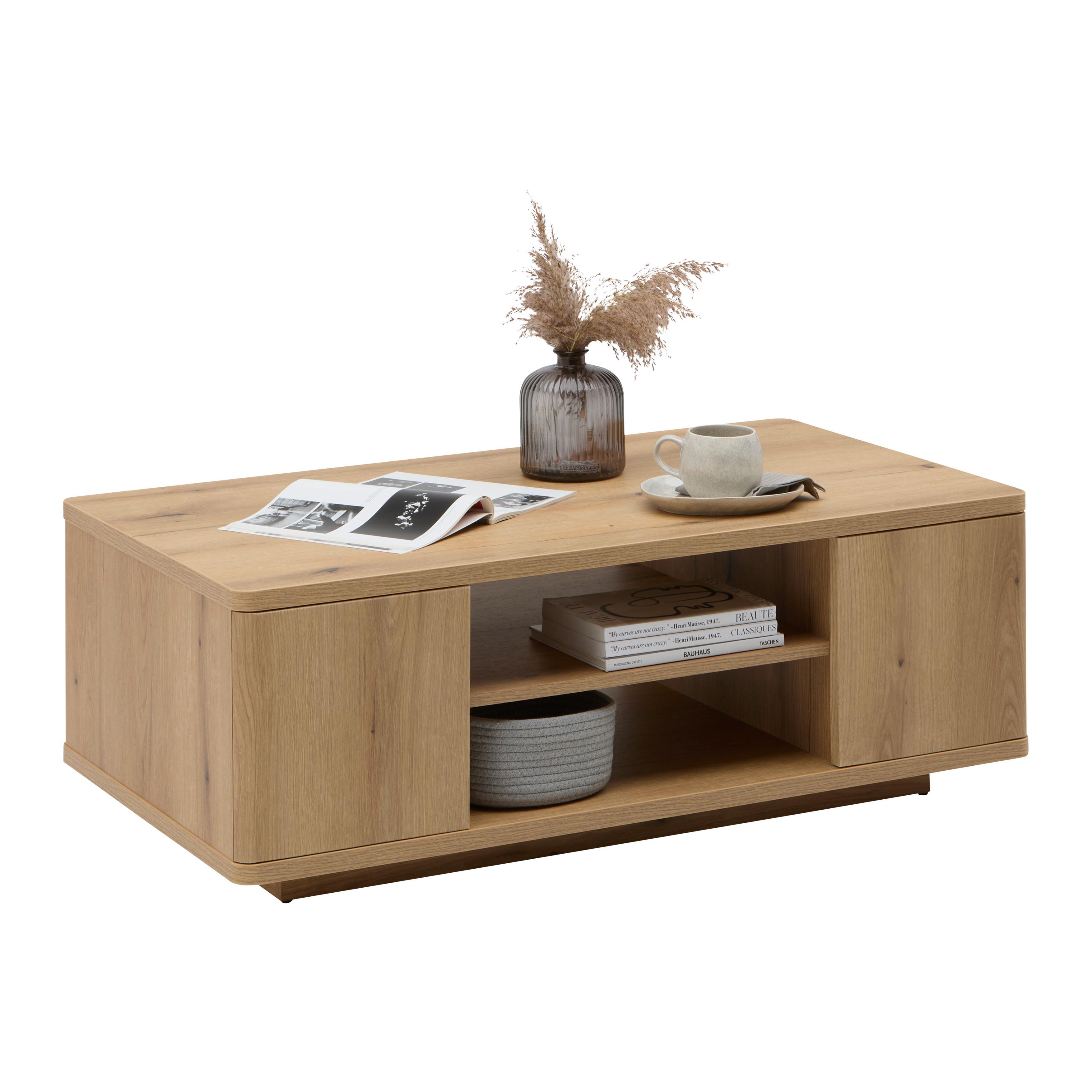 Couchtisch Alameda Eichefarben - Eichefarben, Natur, Holzwerkstoff (115/65/42cm) - Mömax