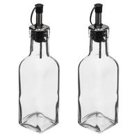 Set sticle pentru ulei/oțet Oil,Vinegare - Basics (4,9/4,9/19,2cm)