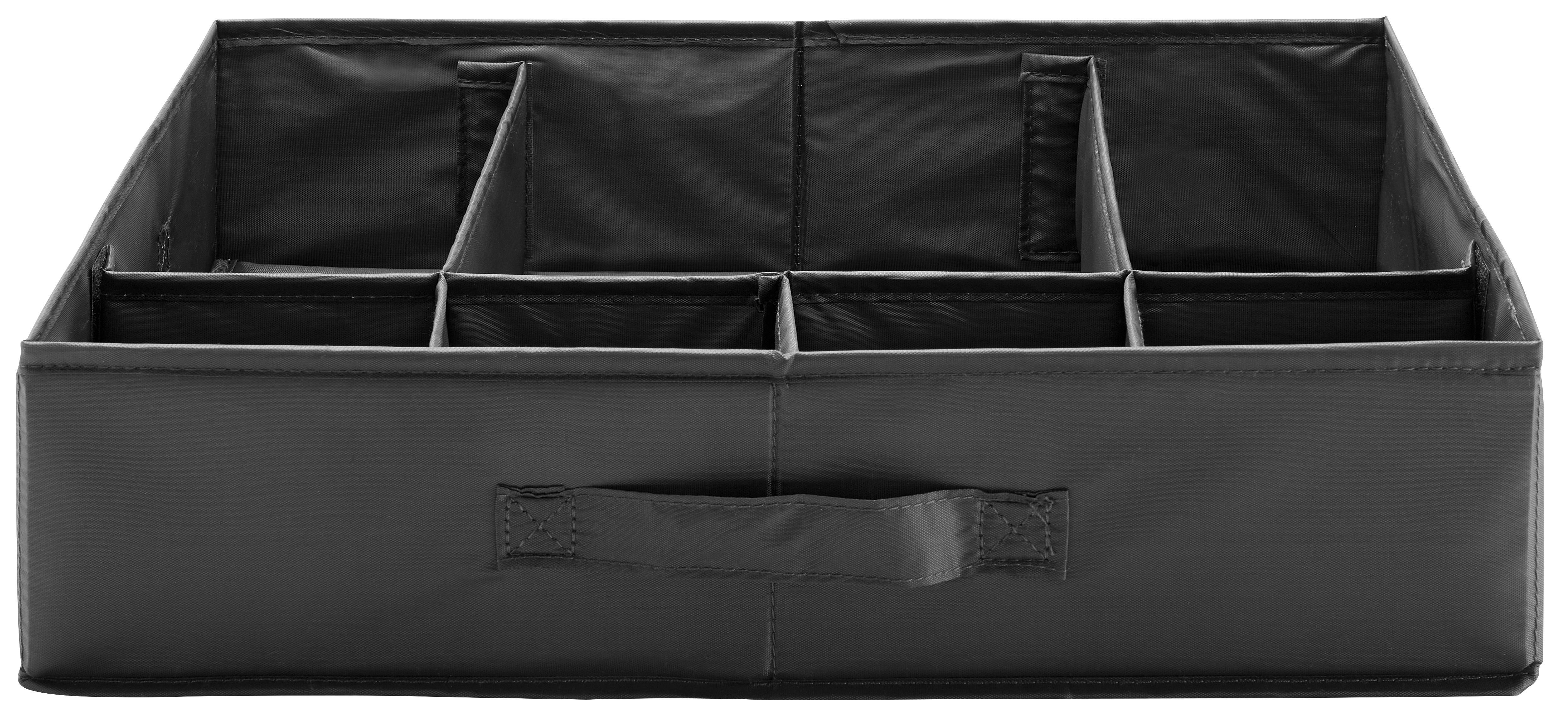 Schubladenbox Unit - S in Grau - Grau, Konventionell, Kunststoff/Textil (34,2/43,2/10,5cm) - Modern Living
