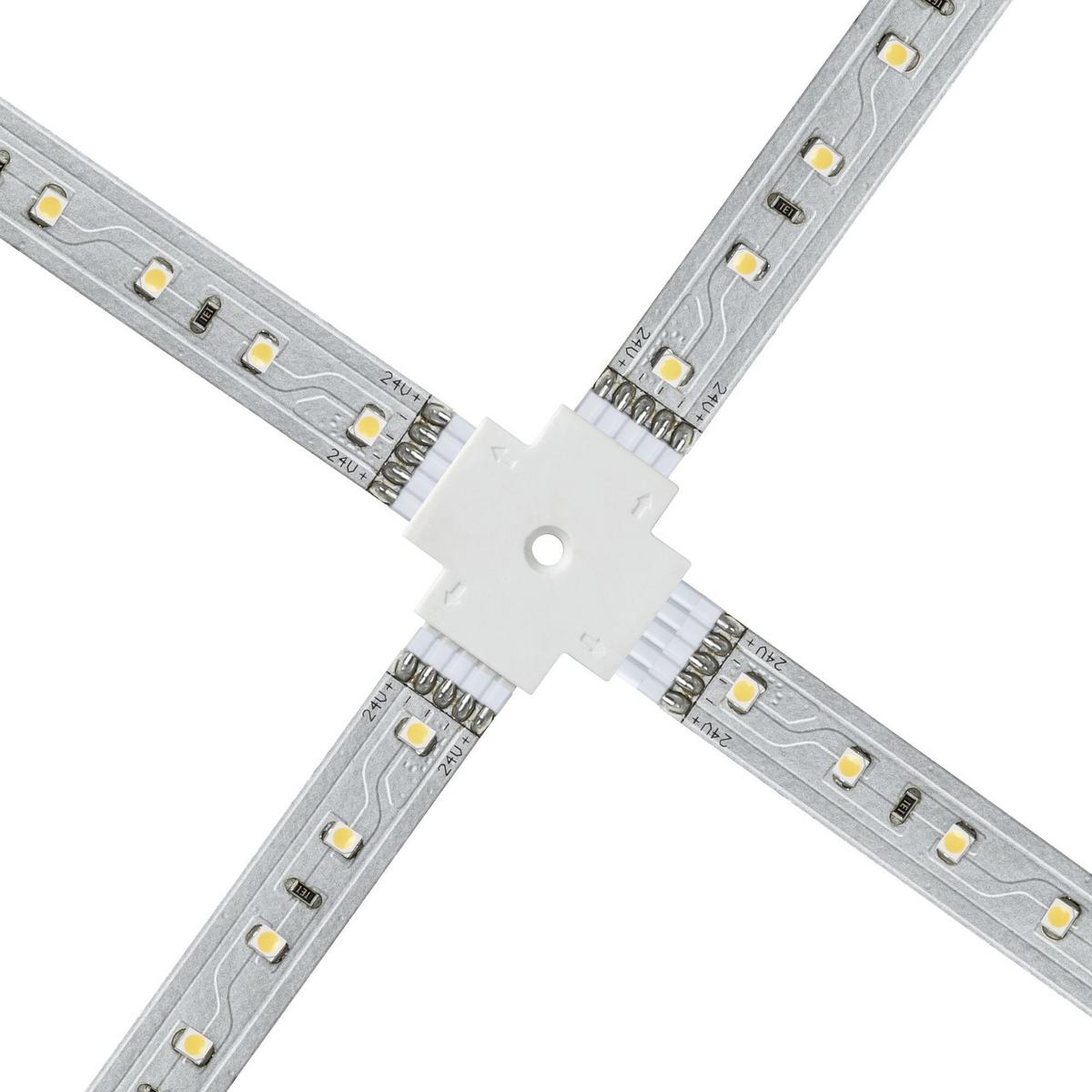 LED-Strip MaxLED X-Connector max. 144 Watt - Weiß, Basics, Kunststoff (3,2/0,6cm) - Paulmann