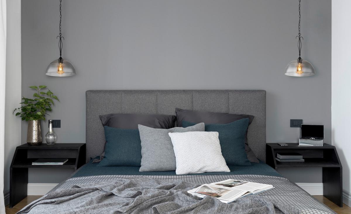 Luster 69061h - crna, Konvencionalno, staklo/metal (30/120cm) - Globo