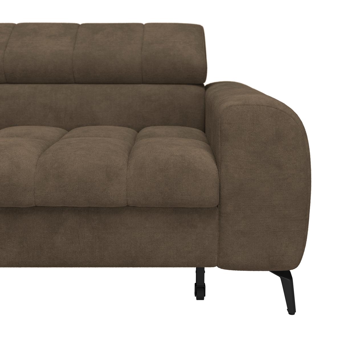Coltar VOLF - maro/negru, Trend, plastic/textil (203/261cm) - Modern Living