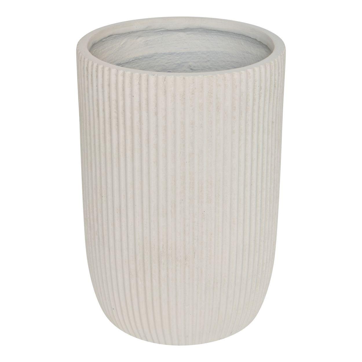 Tegla Za Cvijeće Elene S - bijela, Basics, kamen (24,5/35,3cm)