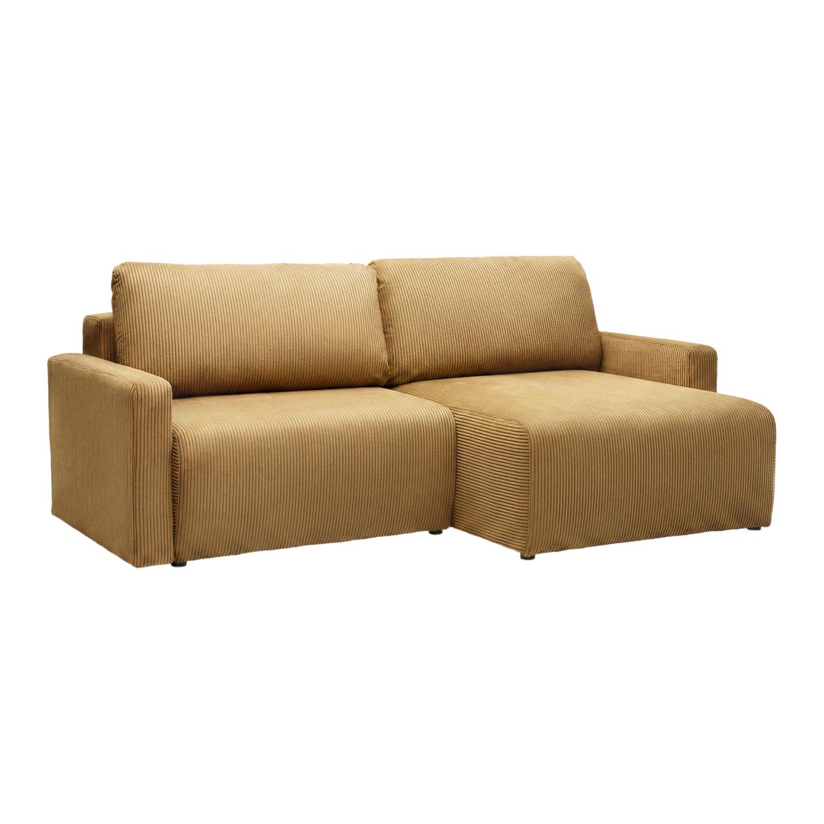 Kutna Garnitura Dave - boje senfa, Moderno, tekstil (227/92/146cm) - Best Price