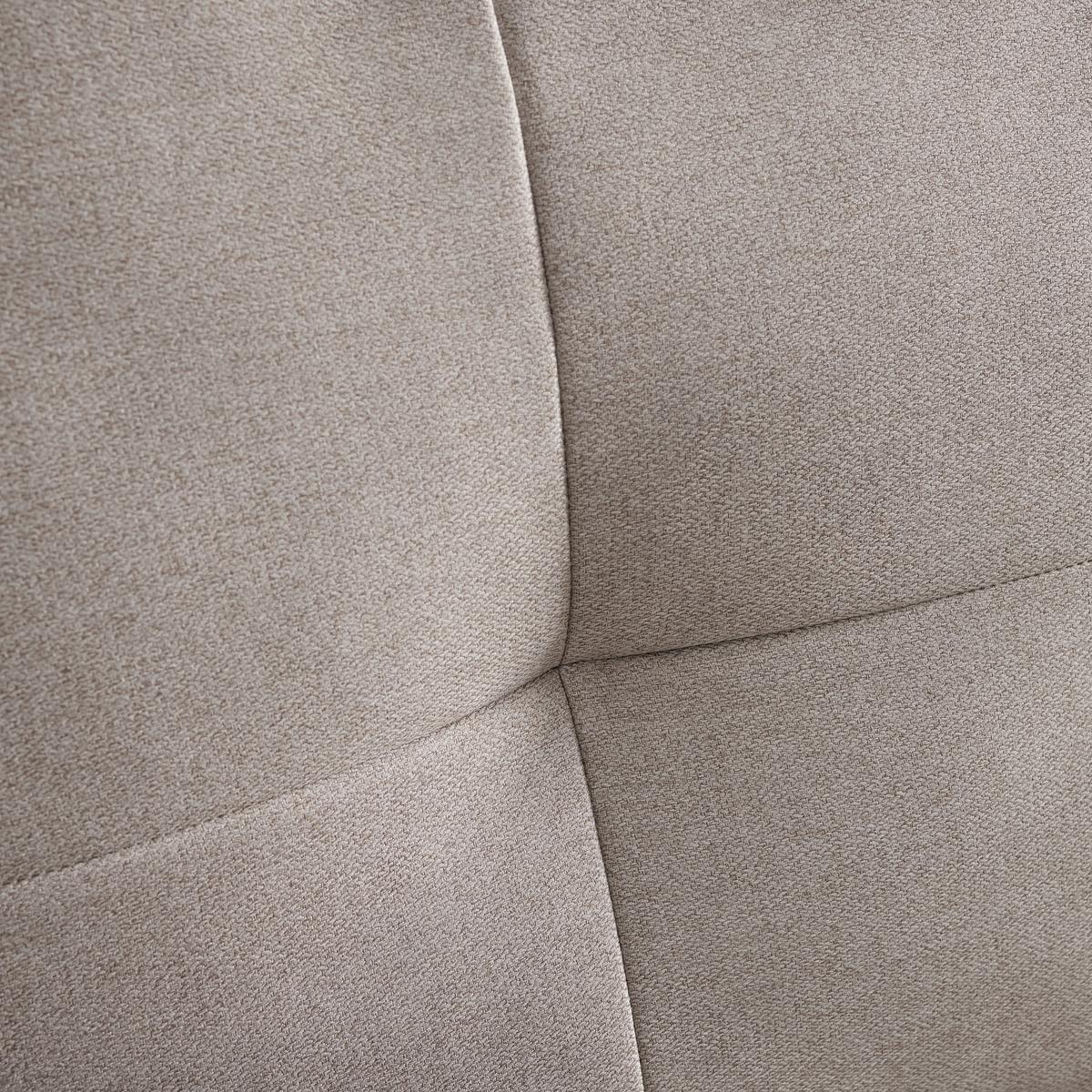 Schlafsofa "Malic", beige, Webstoff - Eichefarben/Beige, MODERN, Textil/Metall (150/84/90cm) - Bessagi Home