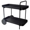 SERVERINGSVAGN DESINO -EXKLUSIV- - svart, Modern, metall (70/70/43cm) - Mömax