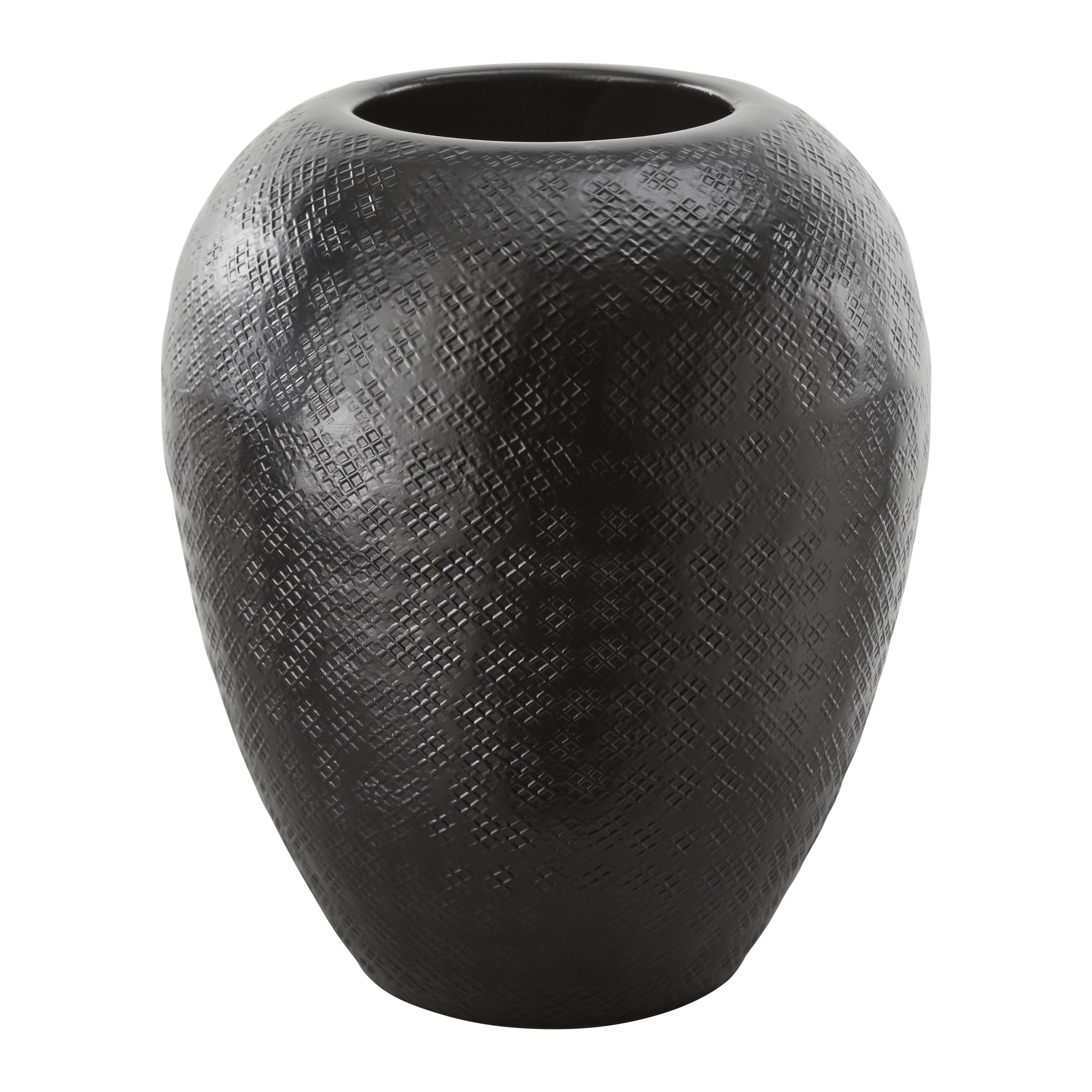 WAZON NOORWIJK - czarny, Modern, metal (18/21cm)