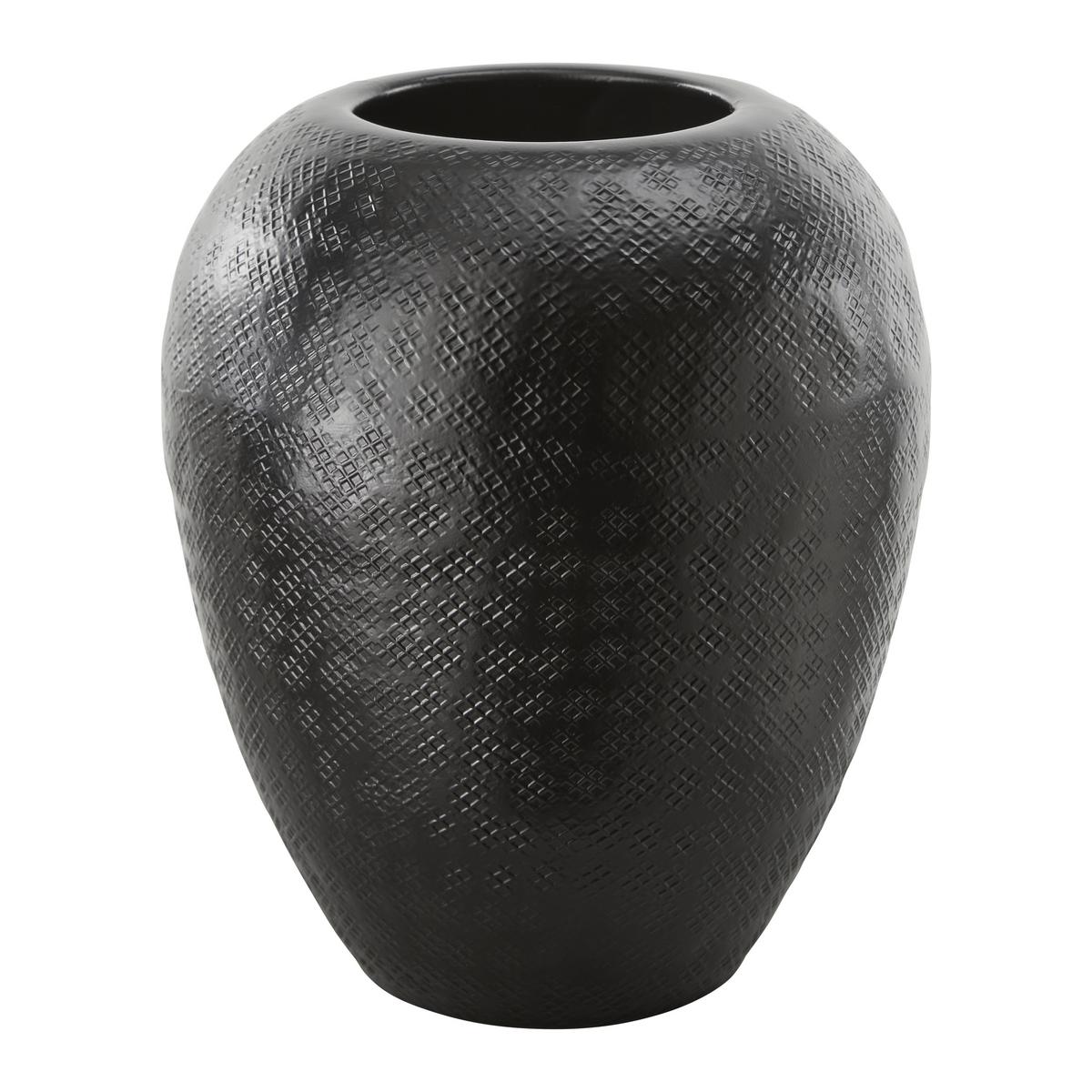 WAZON NOORWIJK - czarny, Modern, metal (18/21cm)