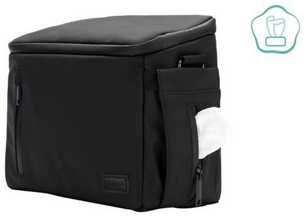 ORGANIZER DO SPACERÓWKI LU6097-06 - czarny, Basics, tkanina (28/17/12cm) - Jimmylee