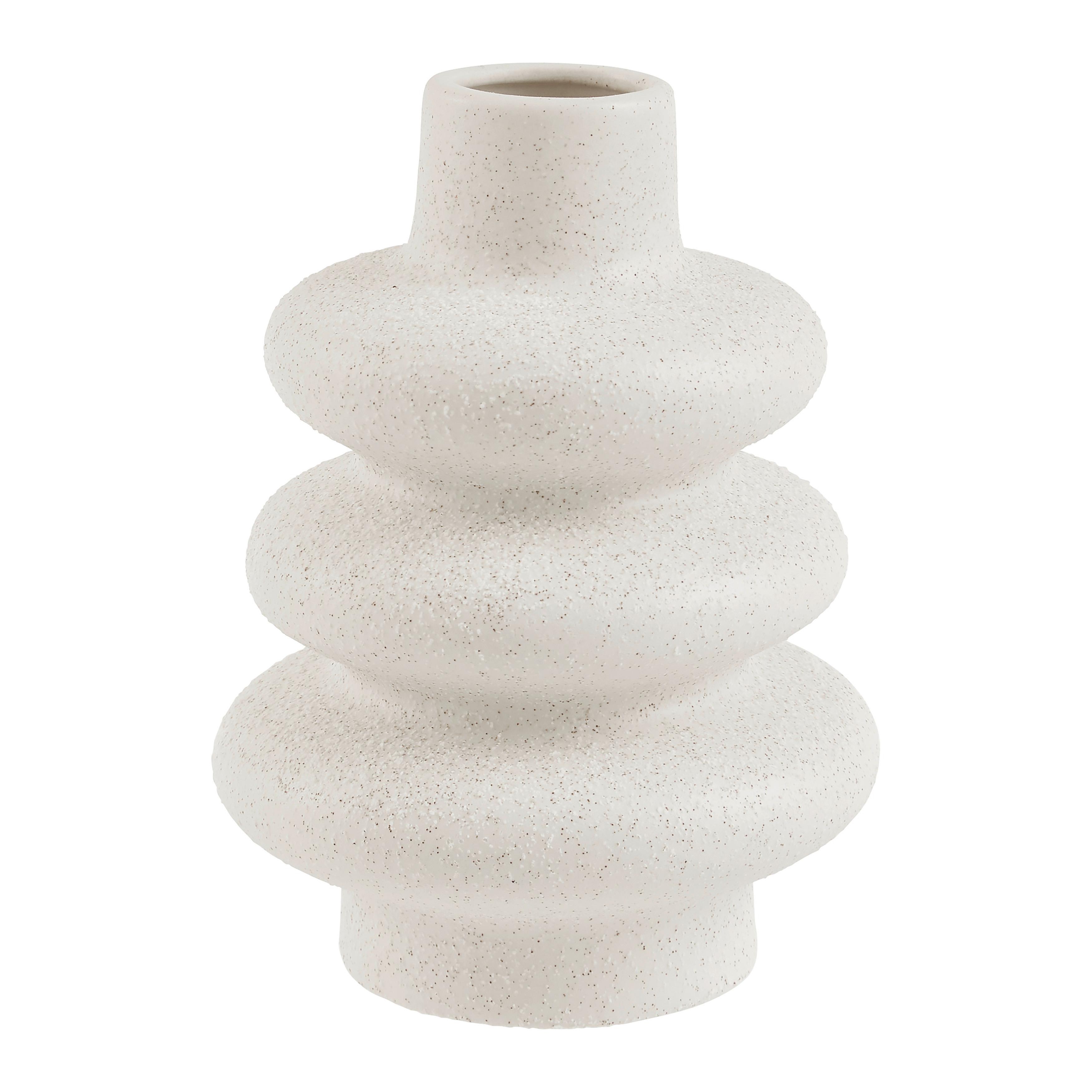 Váza Luis - bézs, Konventionell, kerámia (10.5/14cm) - Modern Living