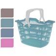 Einkaufskorb Liv Verschiedene Farben - Taupe/Blau, KONVENTIONELL, Kunststoff (43/31/30cm)