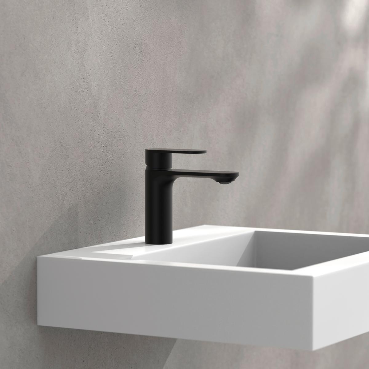 Badarmatur Montana Schwarz - Schwarz, Metall (16/14,5/4,5cm) - Mömax