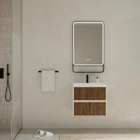 Element S Umivaonikom Portofino - bijela visoki sjaj/taupe, Moderno, drvni materijal/prirodni materijali (60/51/40cm)