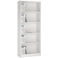 Etajeră 4 You - alb, Modern, lemn (74/189,5/35,2cm) - Modern Living
