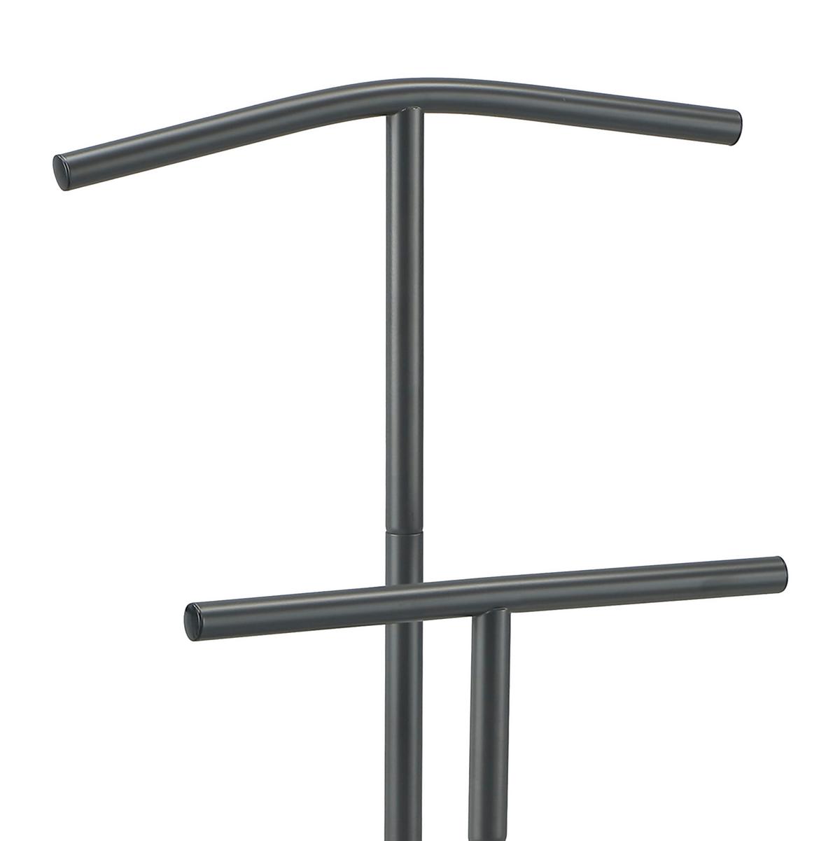 Vješalica Za Odijela Belinda - antracit, Moderno, metal (48/105/28cm) - Modern Living