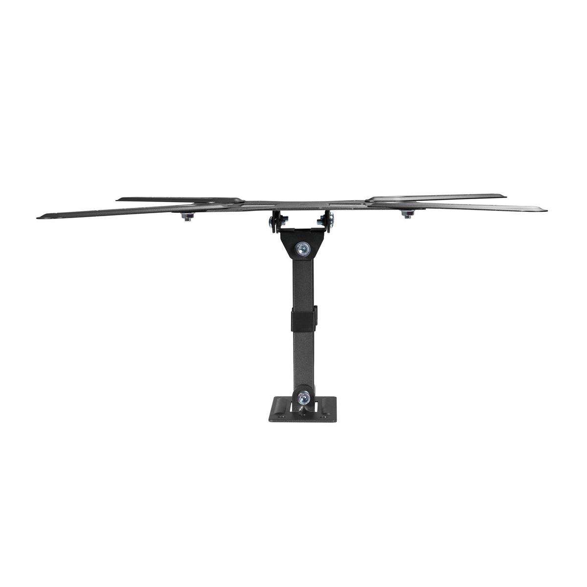 Fali Tv-tartó Lcdh 321 - fekete, fém (31,5/23,8/5,7cm)