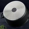 GRYTA BLACK LINE - klar/svart, Klassisk, metall/glas (28/12,8cm) - Gourmesto