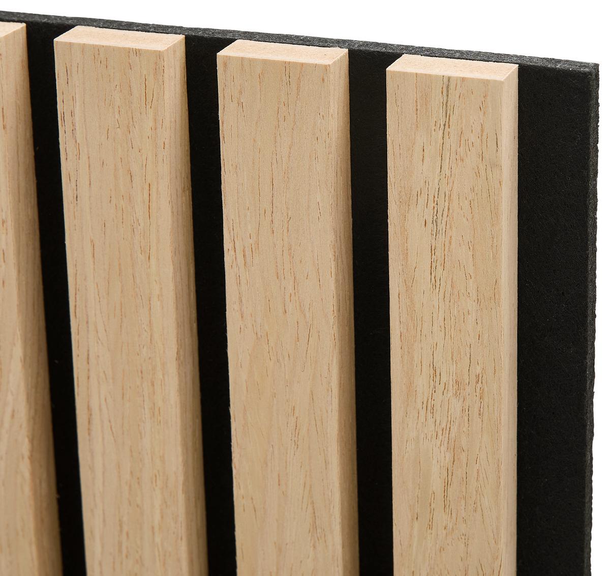 PANEL AKUSTYCZNY WANDPANEEL - beżowy, Design, materiał drewnopochodny/tworzywo sztuczne (41/120/2,1cm) - Livetastic