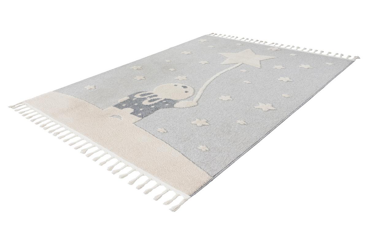 Covor pentru copii My FANO, cca. 160x230cm - alb/multicolor, Basics, textil (160/230cm) - Obsession