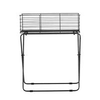 Növénytartó Black Times - fekete, Basics, fém (50/64/24cm) - Modern Living