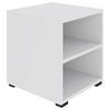 ÉTAGÈRE UNIT-ELEMENTS MINI -BASED- - noir/blanc, MODERN, matériau en bois (45,6/44,8/40cm) - Based