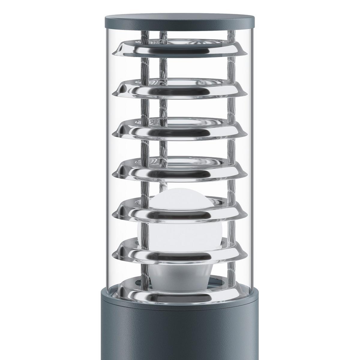 AUSSENLEUCHTE BRONX - Grau, Basics, Kunststoff/Metall (10,8/79,6cm) - MAYTONI