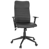 Pisarniški Stol Arton 30, Črna - črna, Moderno, umetna masa/tekstil (72/115/55cm) - MID.YOU
