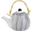 TEKANNA SHIVA - vit/svart, Lifestyle, keramik (18/11cm) - Modern Living