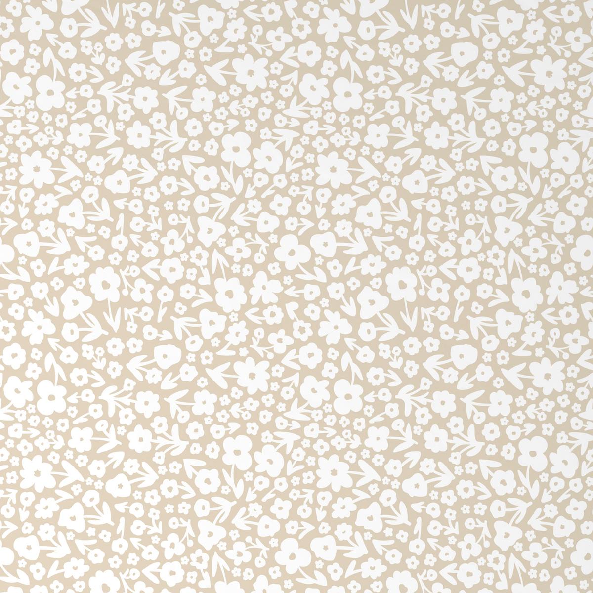 Bettwäsche Millefleur Beige ca. 140x200cm - Beige, MODERN, Textil (140/200cm) - Mömax