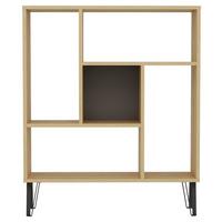 Regal Arven ca. 90x107,8 cm Eichedekor - Eichefarben, Design, Holzwerkstoff (90/107,8/25cm) - Livetastic